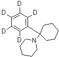 CAS#: 60124-86-9, 1-[1-(<Sup>2</Sup>H<Sub>5</Sub>)Phenylcyclohexyl]Piperidine