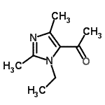 CAS 登录号：601479-51-0， 1-(1-乙基-2,4-二甲基-1H-咪唑-5-基)乙酮