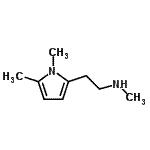 CAS#: 601494-79-5, 2-(1,5-Dimethyl-1H-pyrrol-2-yl)-N-methylethanamine