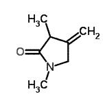 CAS#: 60205-18-7, 1,3-Dimethyl-4-Methylene-2-Pyrrolidinone
