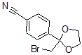 CAS 登录号：60207-22-9， 4-[2-(溴甲基)-1,3-二氧戊环-2-基]-苯甲腈