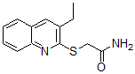 CAS 登录号：602266-00-2， 2-[(3-乙基-2-喹啉基)硫代]-乙酰胺