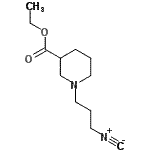CAS 登录号：602268-67-7， 乙基1-(3-异氰基丙基)-3-哌啶羧酸酯