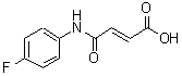 CAS 登录号：60252-79-1， (2E)-4-[(4-氟苯基)氨基]-4-氧代-2-丁烯酸
