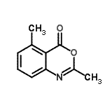 CAS#: 60288-19-9, 2,5-Dimethyl-4H-3,1-Benzoxazin-4-One