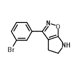 CAS 登录号：603067-83-0， 3-(3-溴苯基)-5,6-二氢-4H-吡咯并[3,2-d][1,2]恶唑