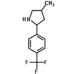 CAS#: 603068-26-4, 4-Methyl-2-[4-(trifluoromethyl)phenyl]pyrrolidine