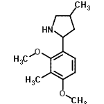 CAS 登录号：603068-95-7， 2-(2,4-二甲氧基-3-甲基苯基)-4-甲基吡咯烷