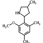 CAS 登录号：603068-98-0， 2-(2-甲氧基-4,6-二甲基苯基)-4-甲基吡咯烷