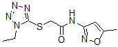 CAS 登录号：603079-09-0， 2-[(1-乙基-1H-四唑-5-基)硫代]-N-(5-甲基-3-异恶唑基)-乙酰胺