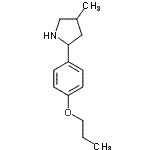 CAS#: 603089-62-9, 4-Methyl-2-(4-propoxyphenyl)pyrrolidine
