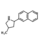 CAS#: 603090-02-4, 6-(4-Methyl-2-pyrrolidinyl)isoquinoline