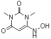CAS 登录号：60331-17-1， 6-(羟基氨基)-1,3-二甲基-2,4(1H,3H)-嘧啶二酮
