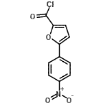 CAS 登录号：60335-99-1， 5-(4-硝基苯基)-2-糠酰氯