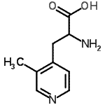 CAS 登录号：603940-95-0， 3-(3-甲基-4-吡啶基)丙氨酸
