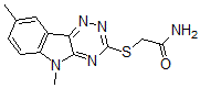 CAS#: 603946-39-0, 2-[(5,8-Dimethyl-5H-1,2,4-Triazino[5,6-b]Indol-3-Yl)Thio]-Acetamide