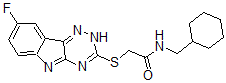 CAS#: 603947-99-5, N-(Cyclohexylmethyl)-2-[(8-Fluoro-2H-1,2,4-Triazino[5,6-b]Indol-3-Yl)Thio]-Acetamide