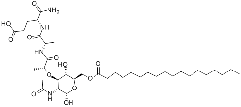 CAS#: 60398-08-5, N-Acetylmuramyl-L-Alanyl-D-Isoglutamine-6-O-Stearoyl