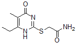 CAS#: 603982-00-9, 2-[(6-Ethyl-1,4-Dihydro-5-Methyl-4-Oxo-Pyrimidin-2-Yl)Thio]-Acetamide