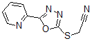 CAS#: 604739-83-5, [[5-(Pyridin-2-Yl)-1,3,4-Oxadiazol-2-Yl]Thio]-Acetonitrile