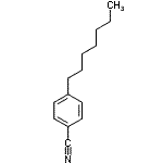CAS#: 60484-67-5, 4-Heptylbenzonitrile