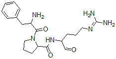 CAS 登录号：60503-05-1， D-苯丙氨酰-脯氨酰-精氨醛