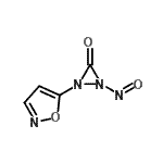 CAS 登录号：60513-65-7， 1-亚硝基-2-(1,2-恶唑-5-基)-3-二氮杂环丙二酮