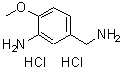 CAS 登录号：60518-02-7， 5-(氨基甲基)-2-甲氧基苯胺二盐酸盐