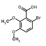 CAS#: 60555-93-3, 6-Bromo-2,3-Dimethoxybenzoic Acid