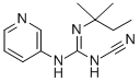 CAS 登录号：60559-98-0， N-氰基-N'-(1,1-二甲基丙基)-N''-3-吡啶基胍