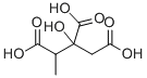CAS 登录号：6061-96-7， 2-甲基柠檬酸