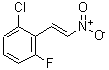 CAS 登录号：60610-68-6， 1-氯-3-氟-2-[(E)-2-硝基乙烯基]苯