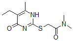 CAS#: 606114-43-6, 2-[(5-Ethyl-1,4-Dihydro-6-Methyl-4-Oxo-Pyrimidin-2-Yl)Thio]-N,N-Dimethyl-Acetamide