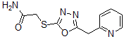 CAS#: 606117-17-3, 2-[[5-(Pyridin-2-Ylmethyl)-1,3,4-Oxadiazol-2-Yl]Thio]-Acetamide