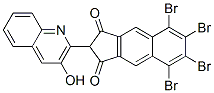 CAS 登录号：60644-91-9， 5,6,7,8-四溴-2-(3-羟基喹啉-2-基)-1H-苯并[f]茚-1,3(2H)-二酮