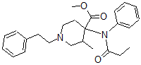 CAS 登录号:60645-00-3, 洛芬太尼