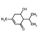 CAS 登录号：606490-64-6， 5-羟基-6-异丙基-3-甲基-2-环己烯-1-酮