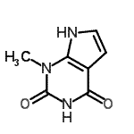 CAS 登录号：606490-90-8， 1-甲基-1H-吡咯并[2,3-d]嘧啶-2,4(3H,7H)-二酮