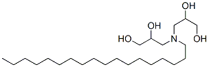 CAS 登录号：60659-43-0， 3,3'-(十八烷基亚氨基)二丙烷-1,2-二醇