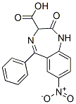 CAS#: 60676-80-4, 2,3-Dihydro-7-Nitro-2-Oxo-5-Phenyl-1H-1,4-Benzodiazepine-3-Carboxylic Acid