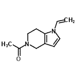 CAS#: 606967-18-4, 1-(1-Vinyl-1,4,6,7-tetrahydro-5H-pyrrolo[3,2-c]pyridin-5-yl)ethanone