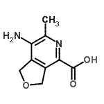 CAS#: 606967-41-3, 7-Amino-6-methyl-1,3-dihydrofuro[3,4-c]pyridine-4-carboxylic acid