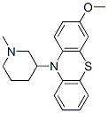 CAS 登录号：60706-48-1， 3-甲氧基-10-(1-甲基-3-哌啶基)-10H-吩噻嗪
