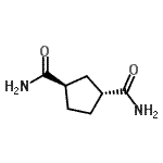 CAS#: 607357-44-8, (1R,3R)-1,3-Cyclopentanedicarboxamide