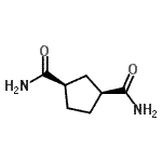 CAS#: 607357-75-5, (1R,3S)-1,3-Cyclopentanedicarboxamide