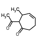 CAS#: 607729-96-4, 2-Acetyl-3-methyl-4-cyclohepten-1-one