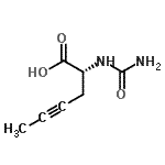 CAS#: 607737-02-0, (2R)-2-(Carbamoylamino)-4-hexynoic acid