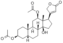 CAS 登录号：6078-59-7， 地高辛配基-3,12-二乙酸酯