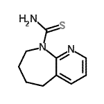 CAS#: 60782-43-6, 5,6,7,8-Tetrahydro-9H-Pyrido[2,3-b]Azepine-9-Carbothioamide