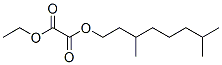 CAS 登录号：60788-24-1， 3,7-二甲基辛基乙基草酸酯
